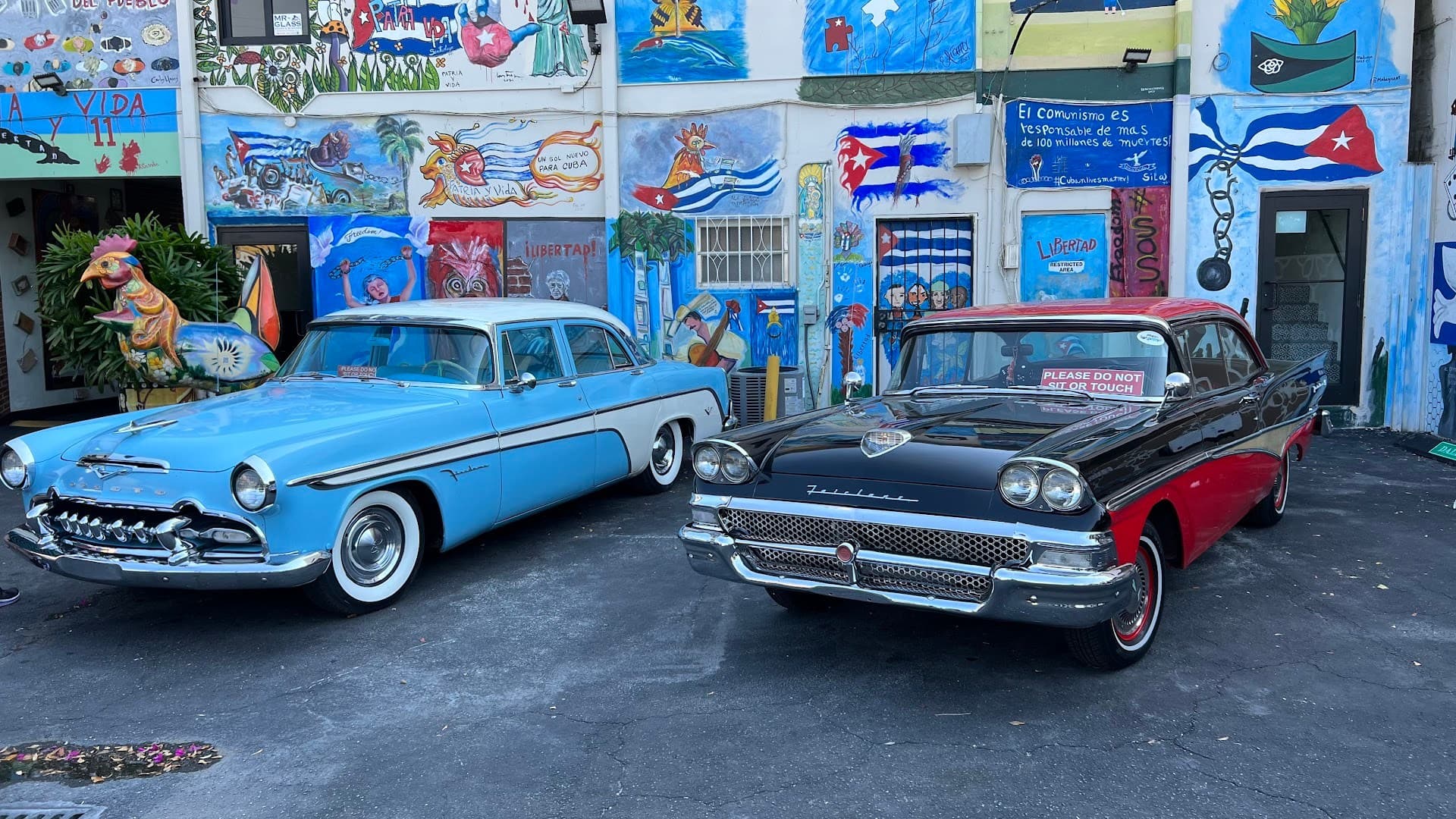 Classic cars in Little Havana, Miami
