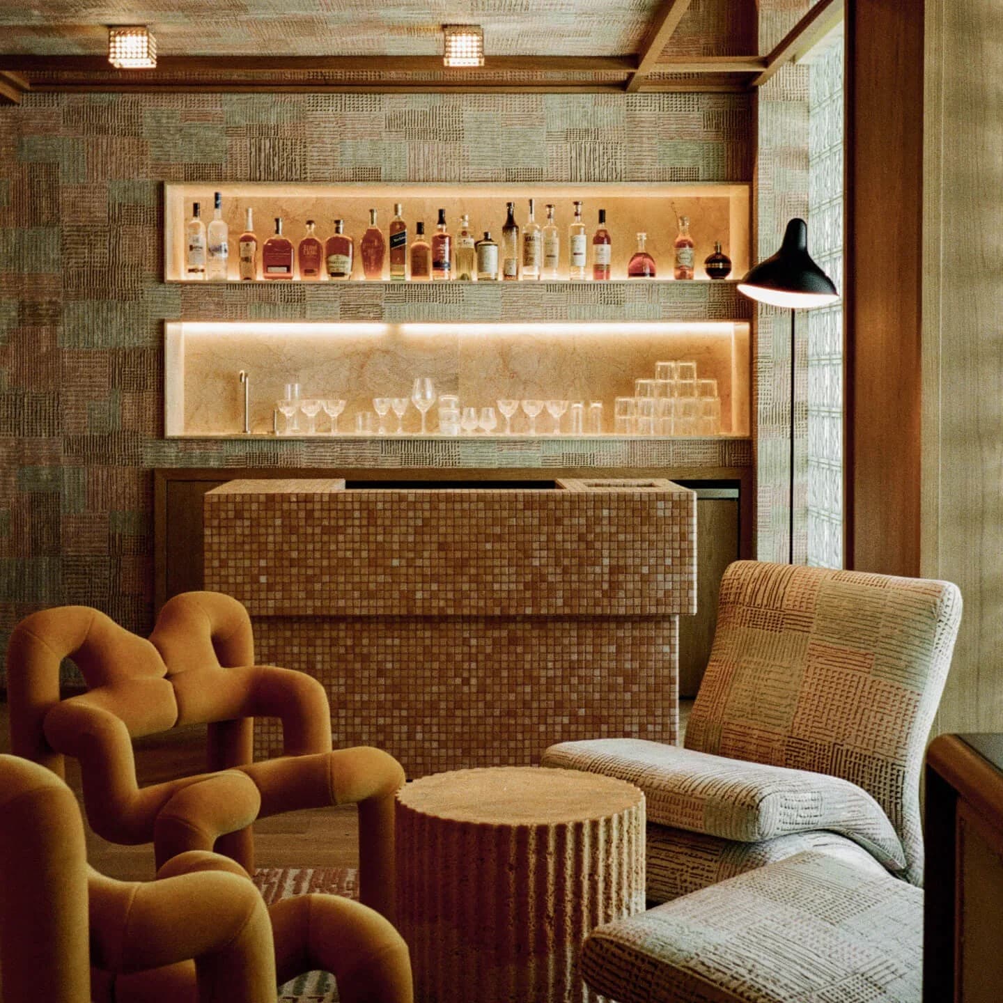 Stylish bar at Little Torch, 1801 Collins Ave