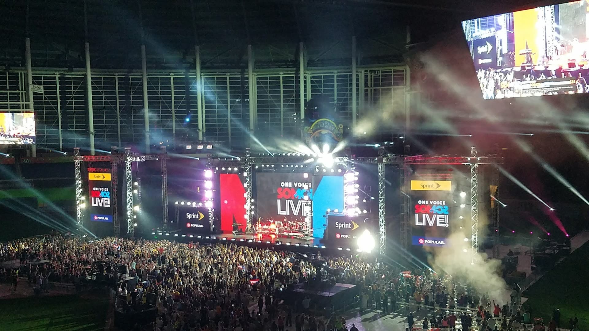 Concert at LoanDepot Park in Miami