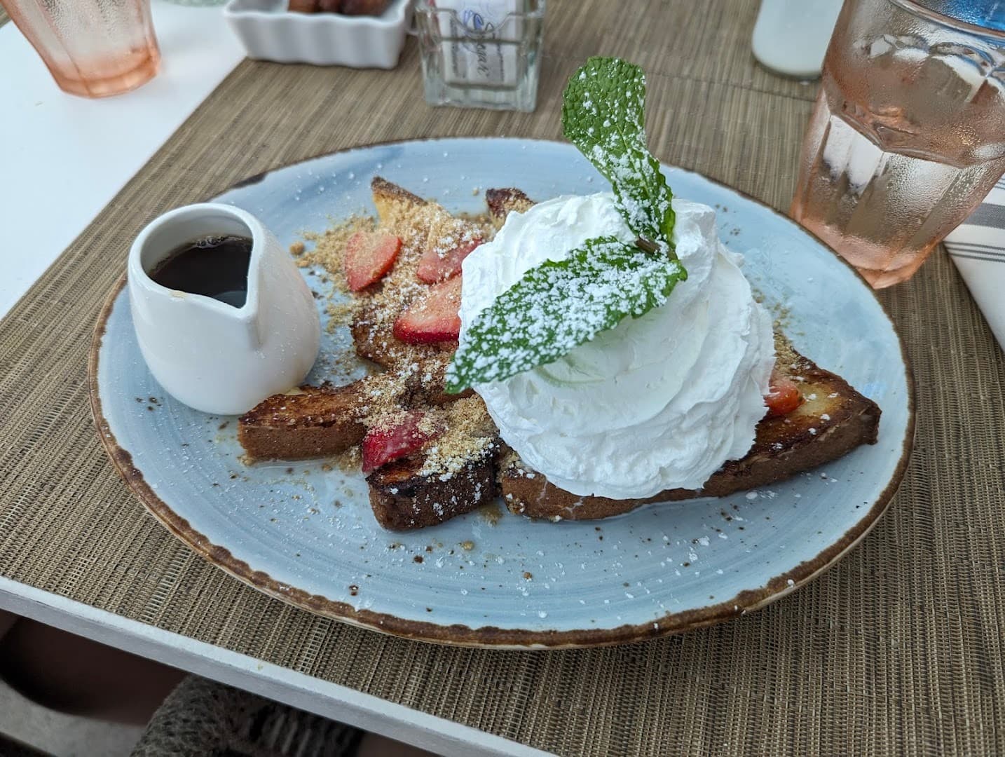 Delicious French toast at Local House Miami Beach