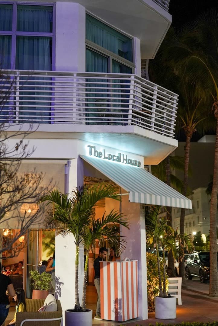 The Local House restaurant exterior in Miami Beach