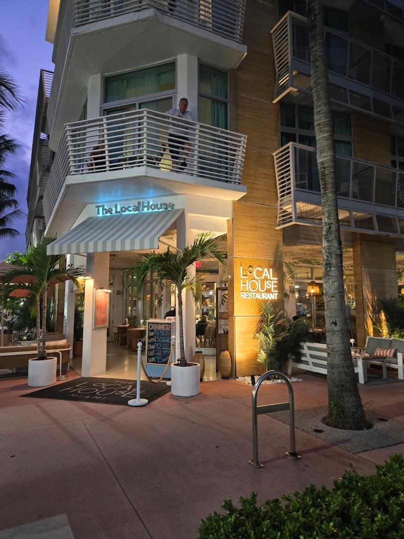 The Local House restaurant exterior in Miami Beach