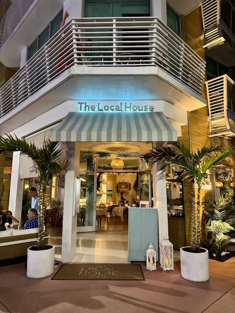 The Local House restaurant entrance in Miami Beach
