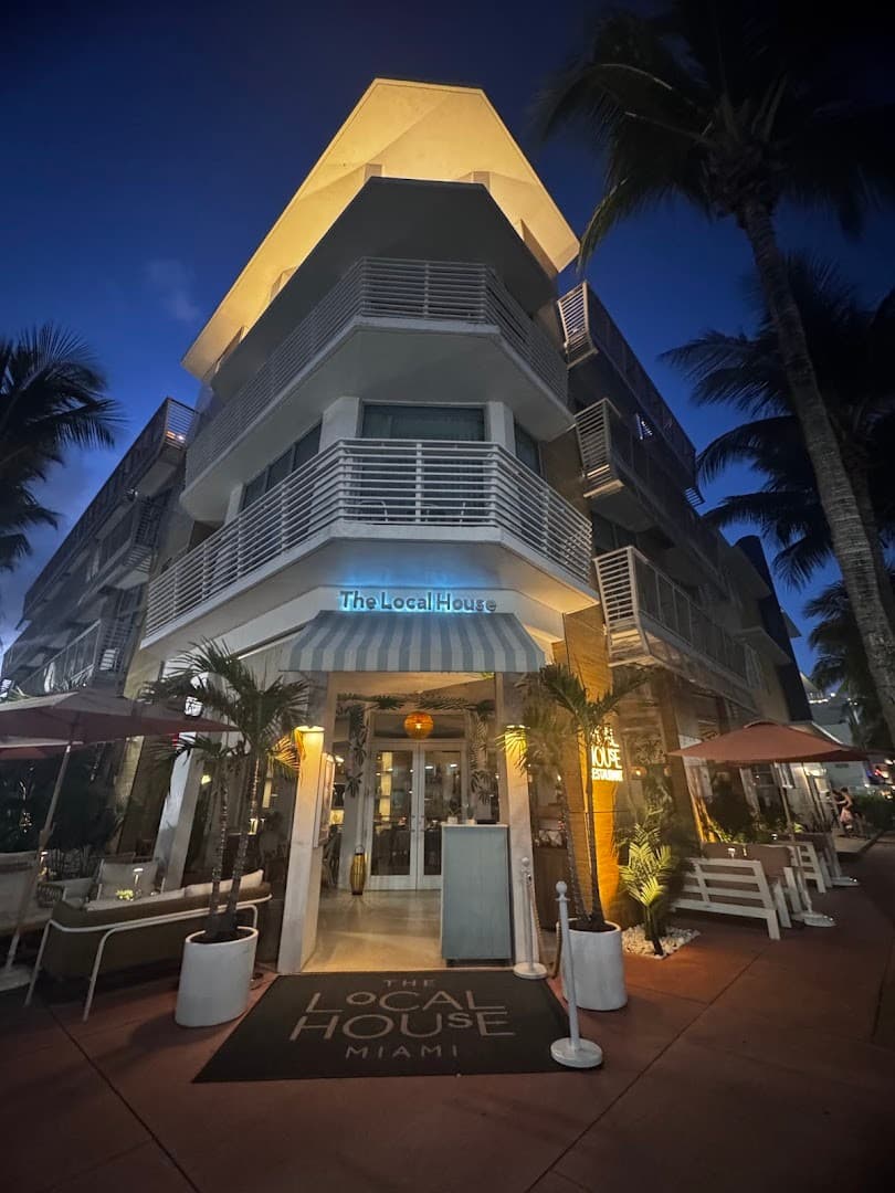 The Local House restaurant exterior in Miami Beach