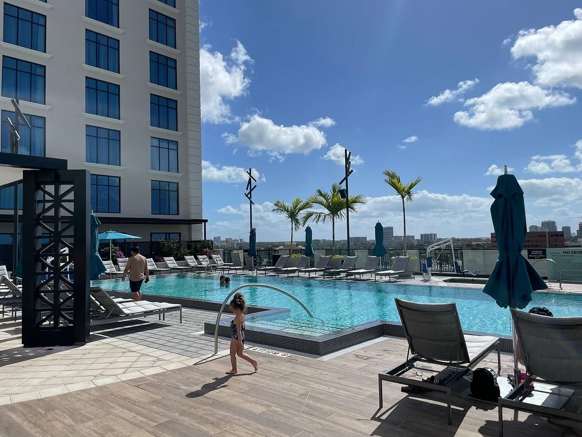 Loews Coral Gables Hotel pool area in Miami