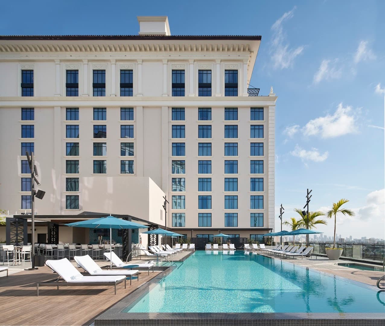 Loews Coral Gables Hotel pool area