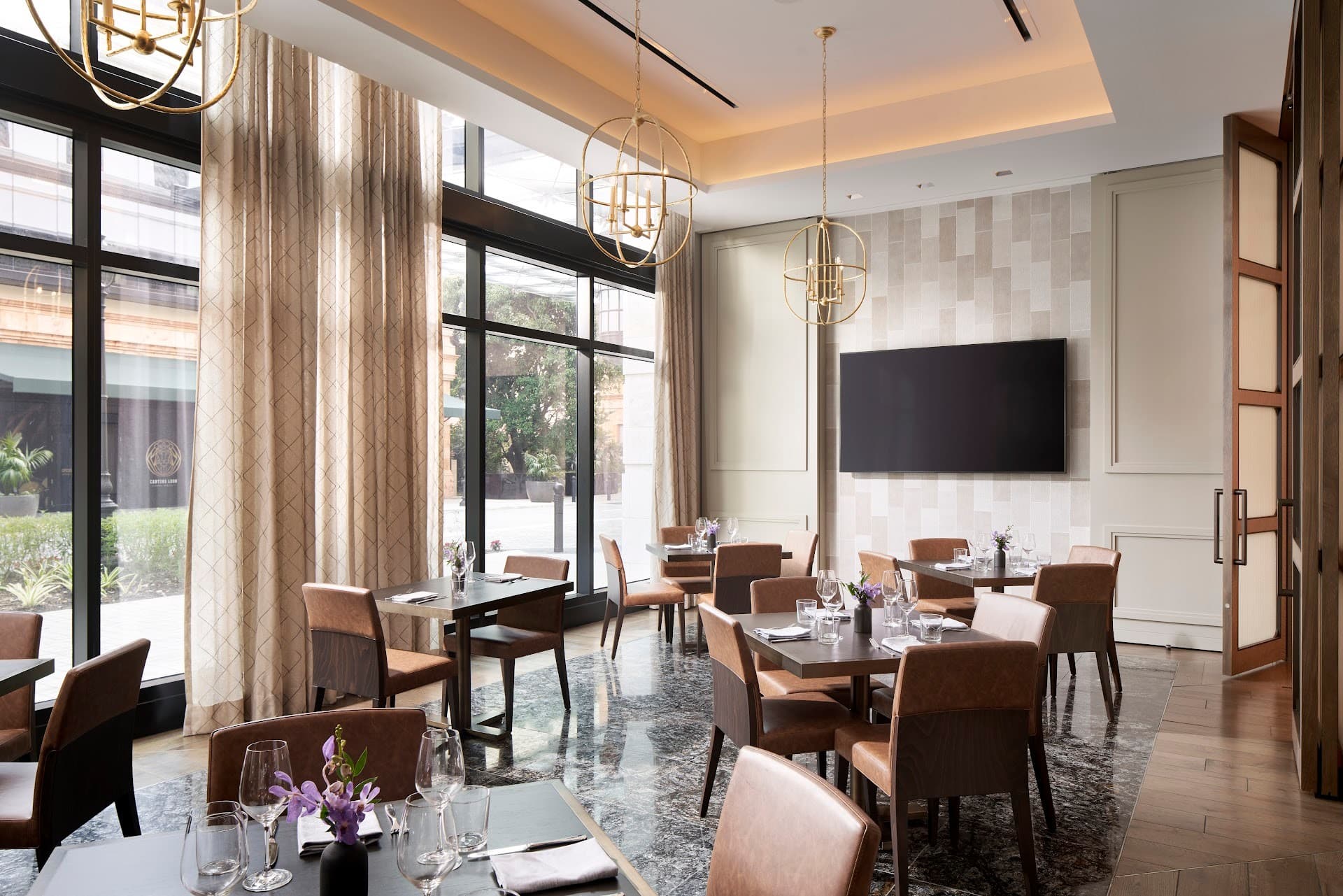 Dining area at Loews Coral Gables Hotel, Coral Gables