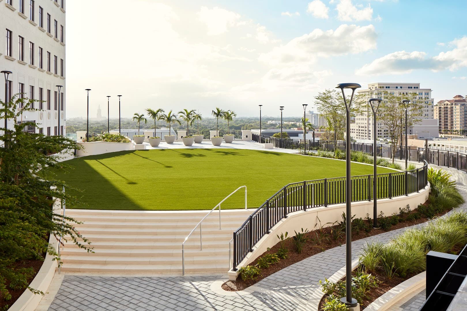Rooftop view at Loews Coral Gables Hotel