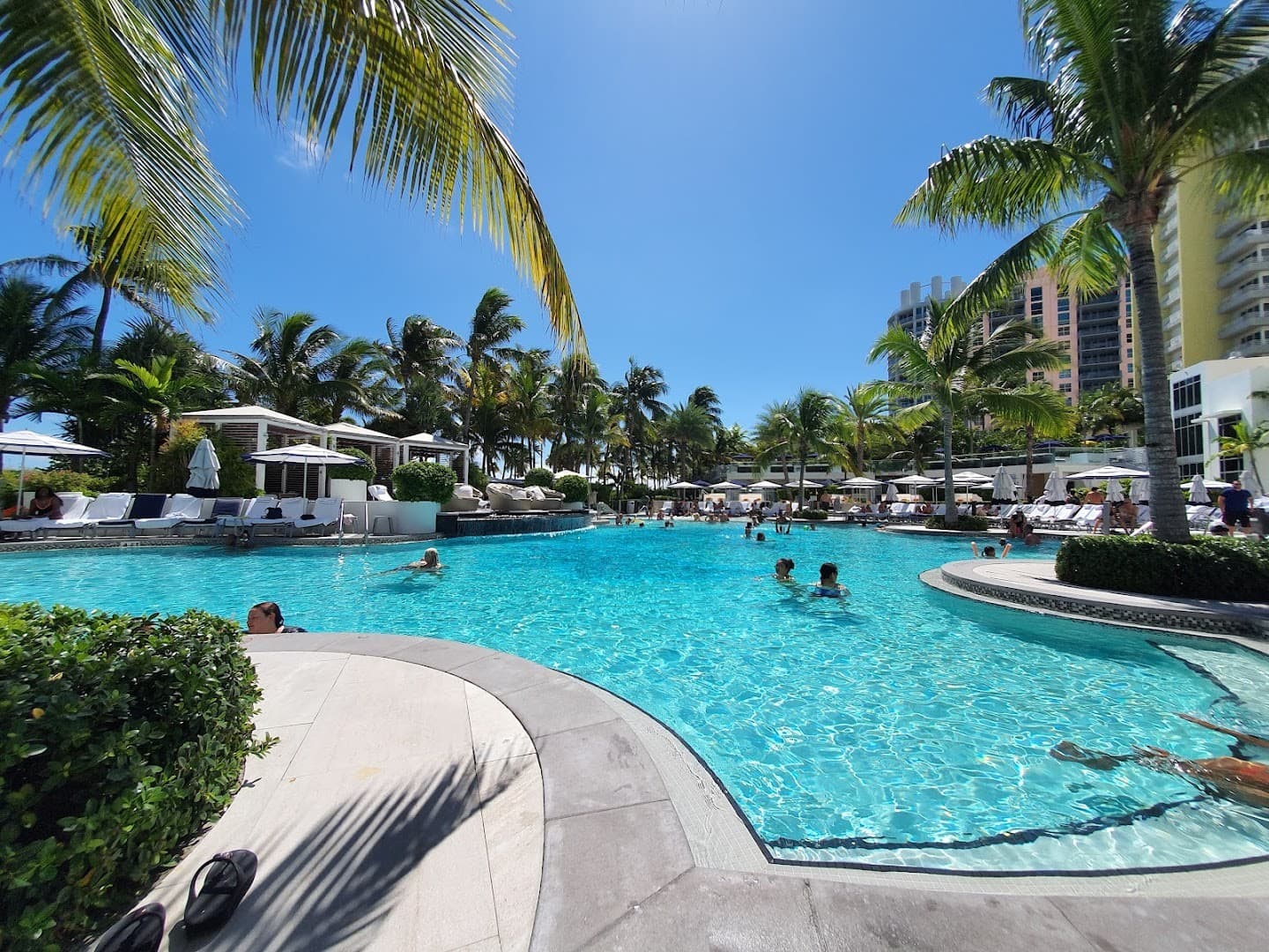 Loews Miami Beach Hotel pool area