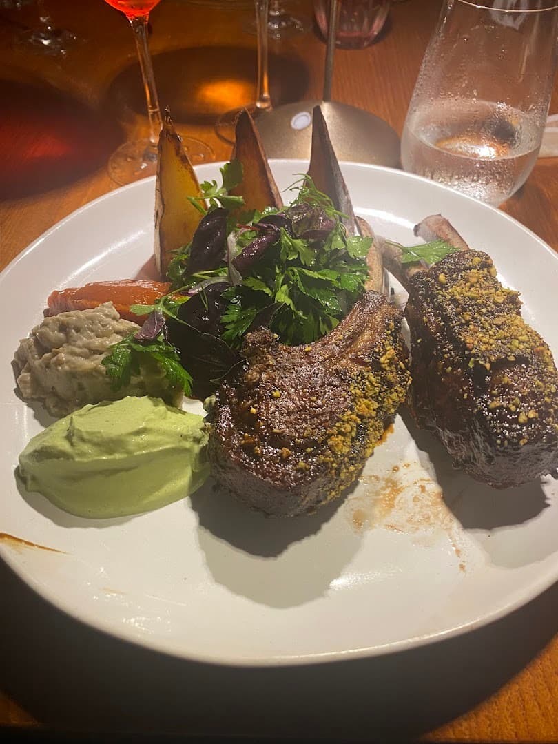 Delicious lamb chops at Los Fuegos by Francis Mallmann Miami Beach