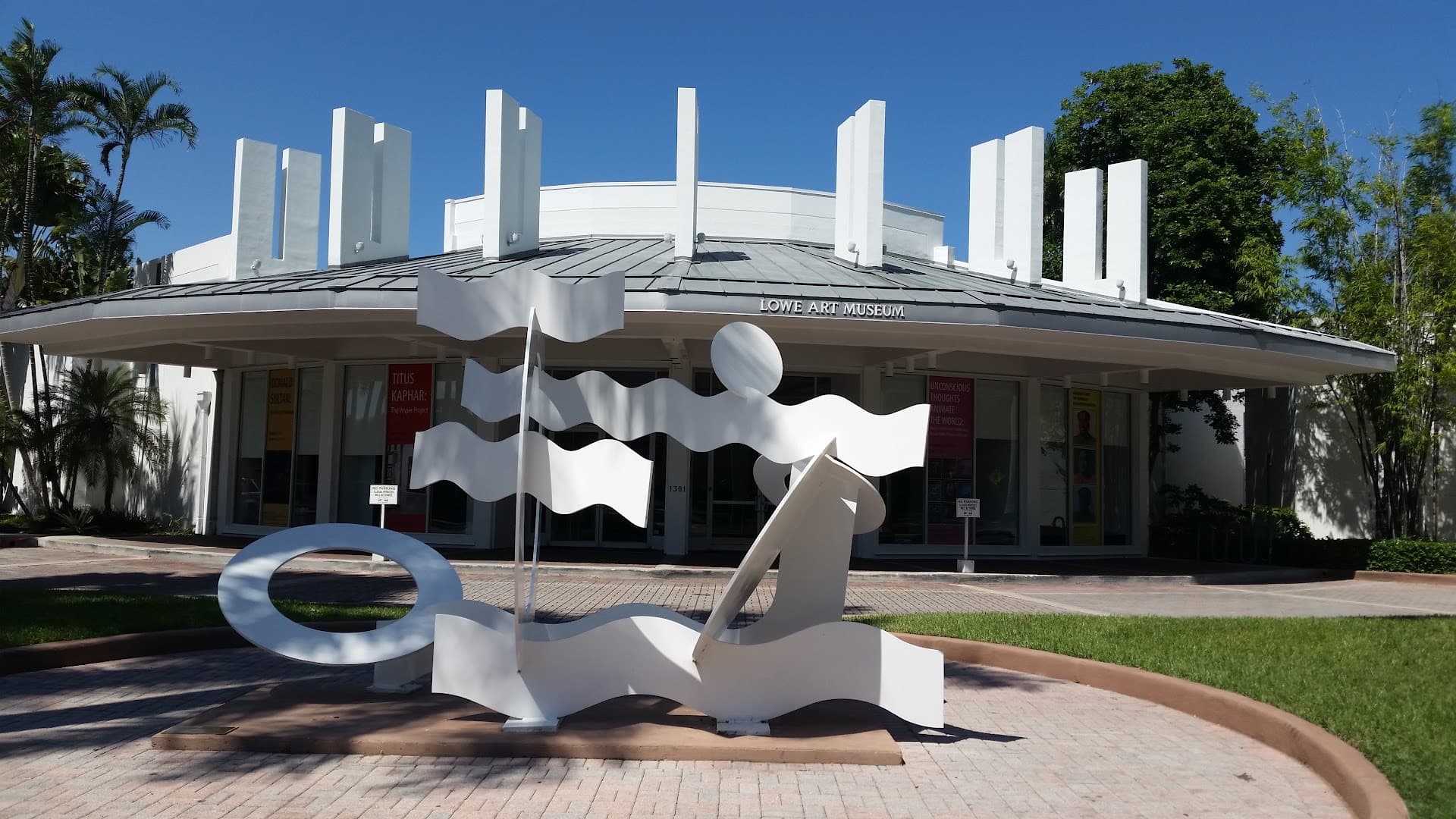 Lowe Art Museum exterior in Miami
