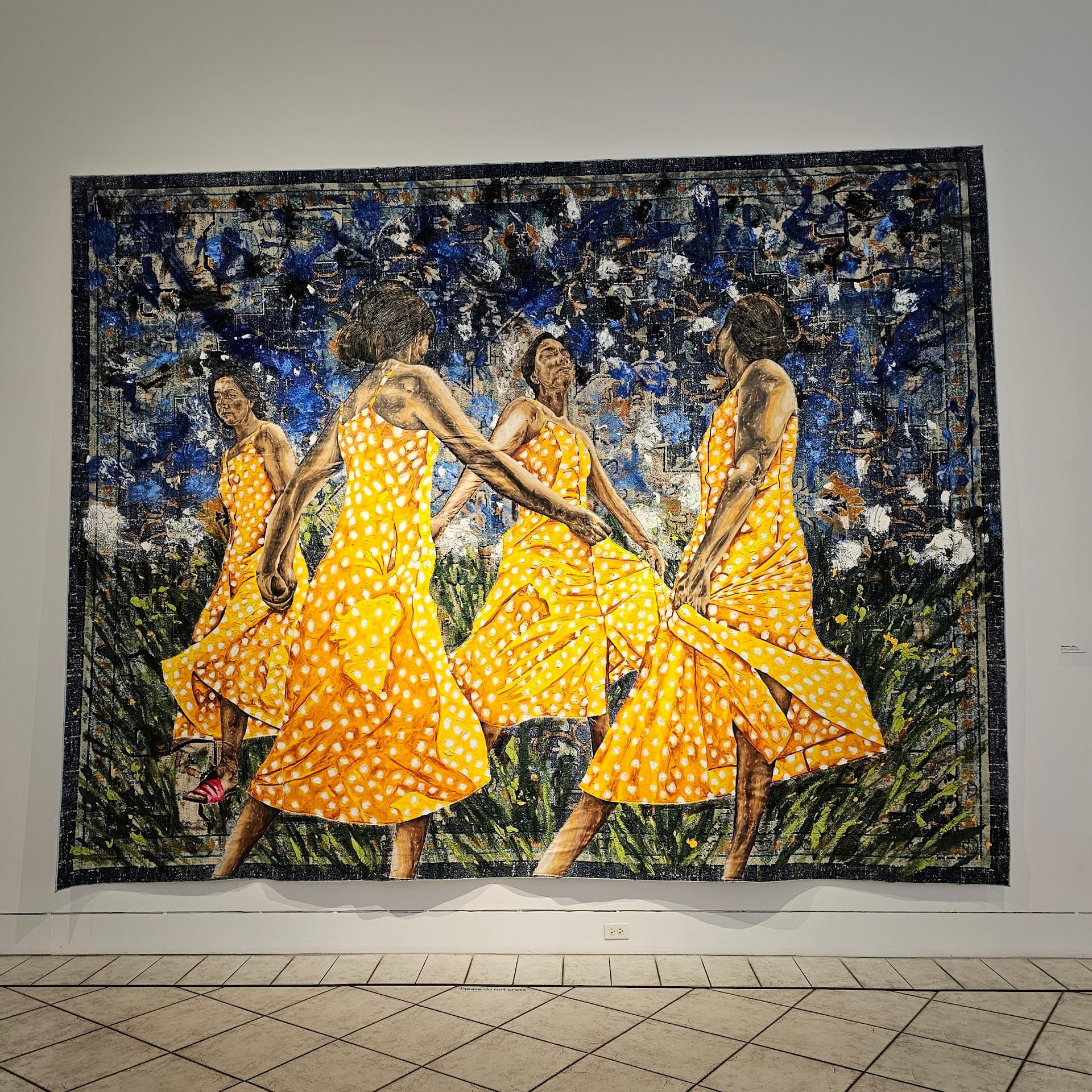 Colorful artwork at Lowe Art Museum in Miami