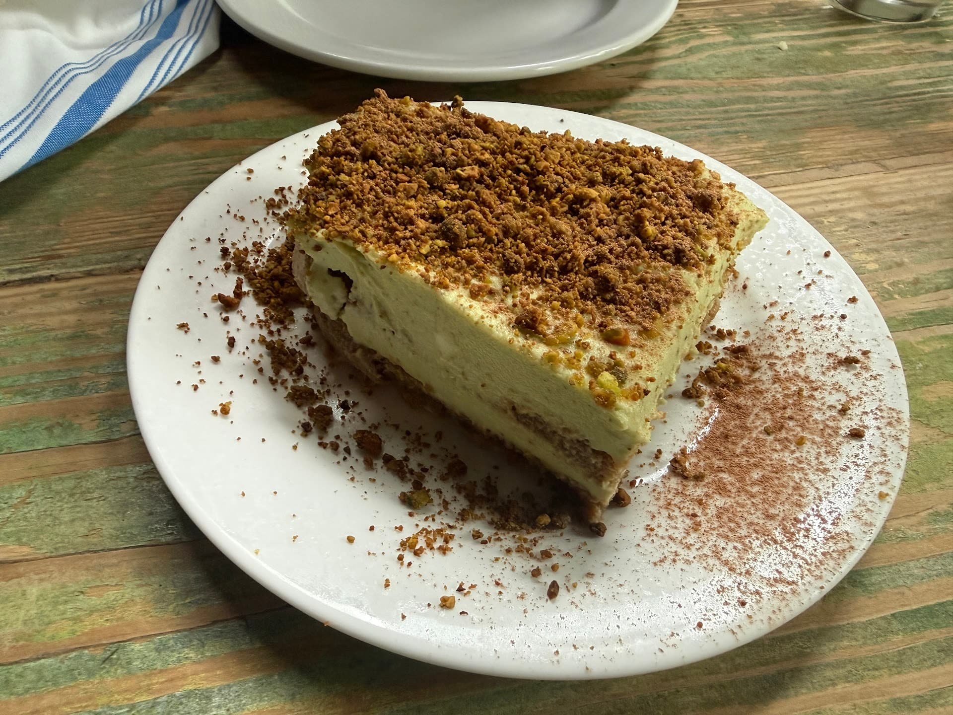 Dessert at Lucali in Miami Beach