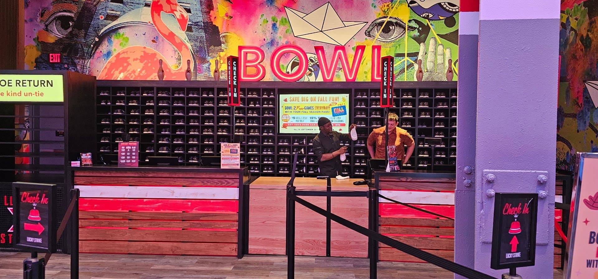 Inside Lucky Strike Miami