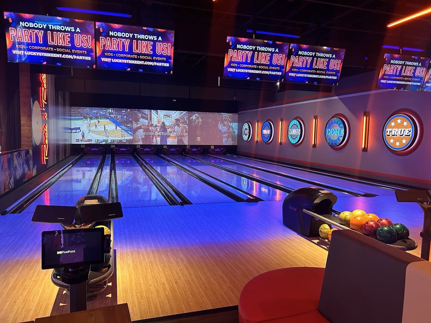 Inside Lucky Strike Miami