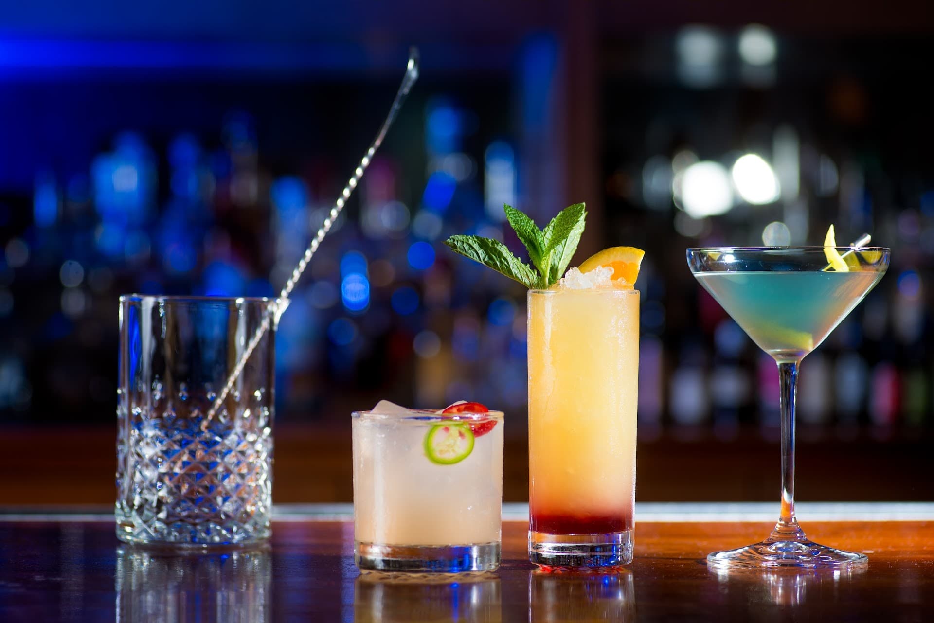Lure Fishbar cocktails in Miami Beach