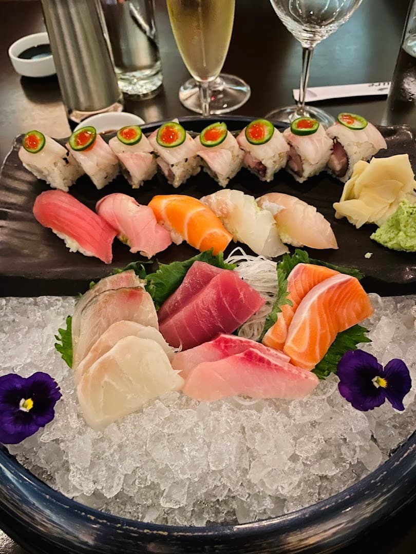 Sushi platter at Lure Fishbar in Miami Beach