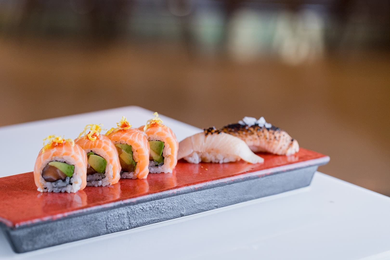 Sushi platter at Lure Fishbar in Miami Beach