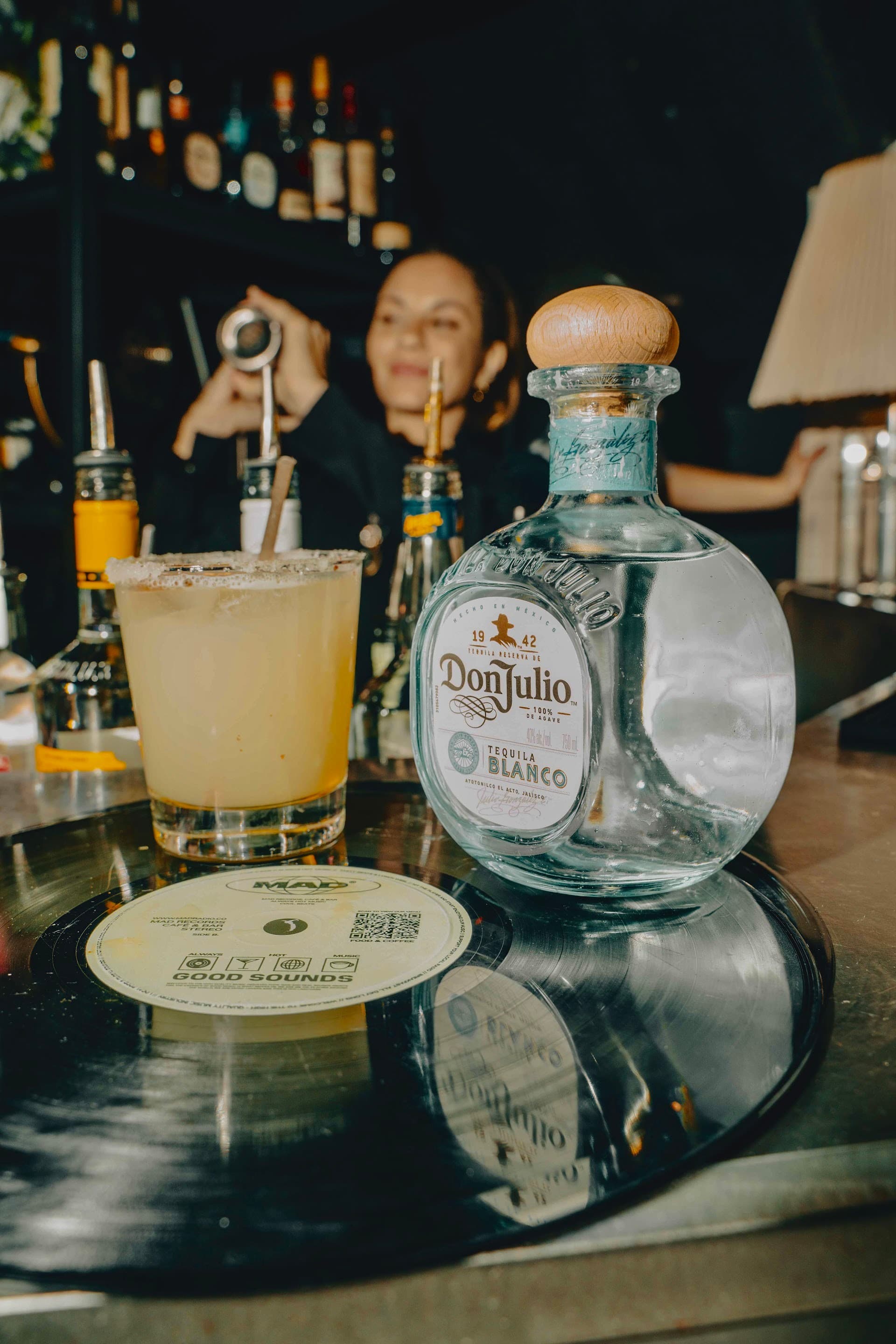 Cocktails at Mad Radio Miami nightlife scene
