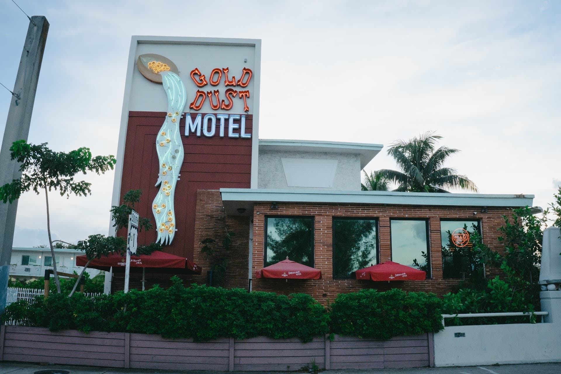 Gold Dust Motel exterior in Miami