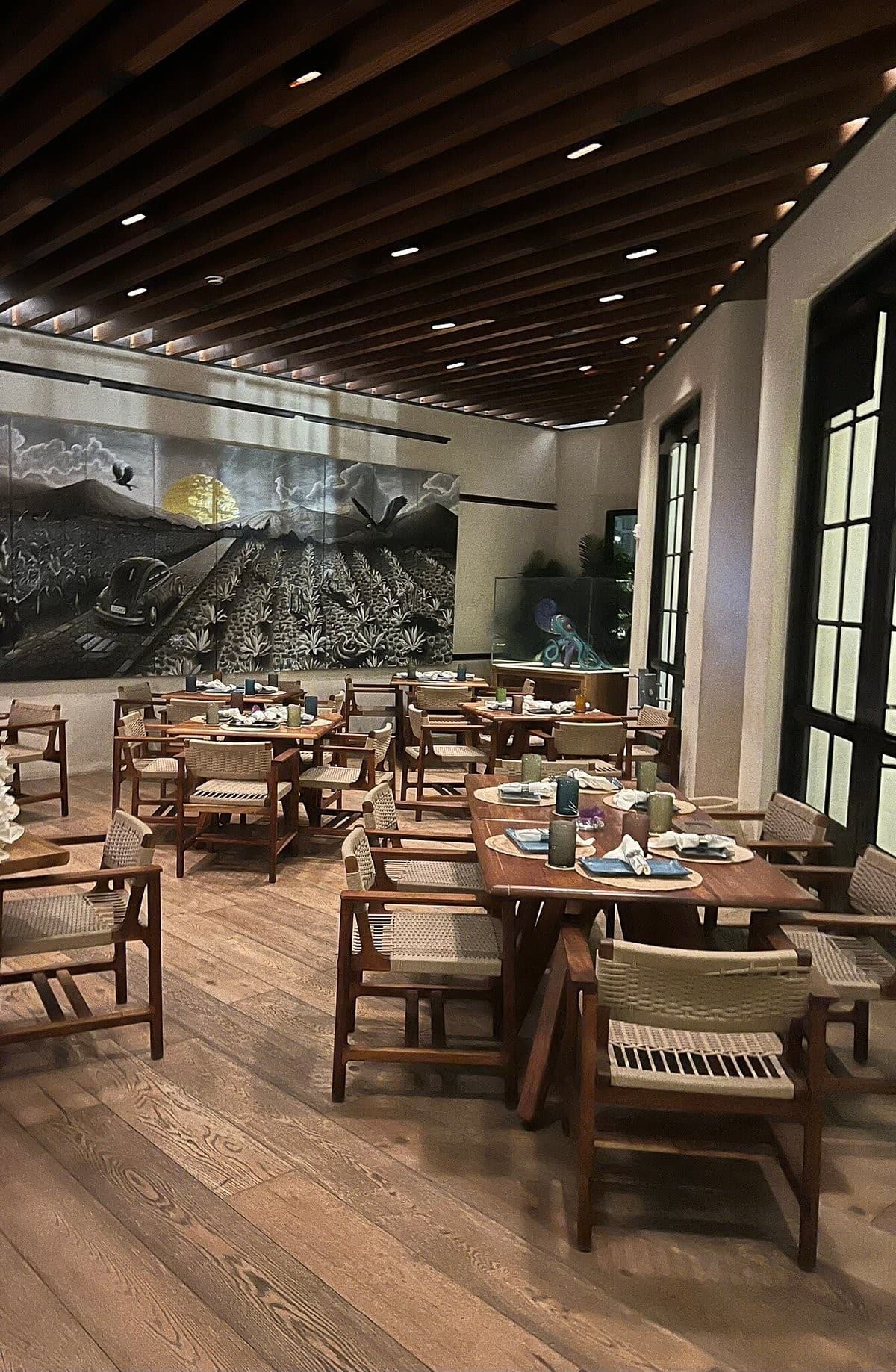 Interior of Maíz y Agave restaurant in Miami
