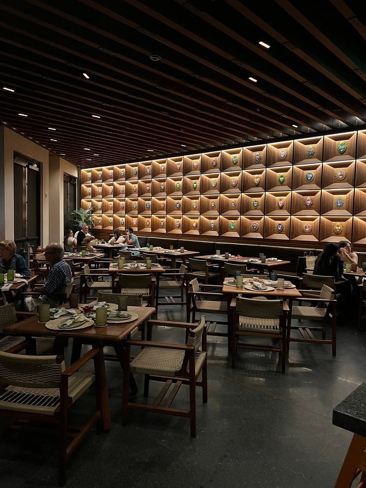 Interior view of Maíz y Agave restaurant in Miami