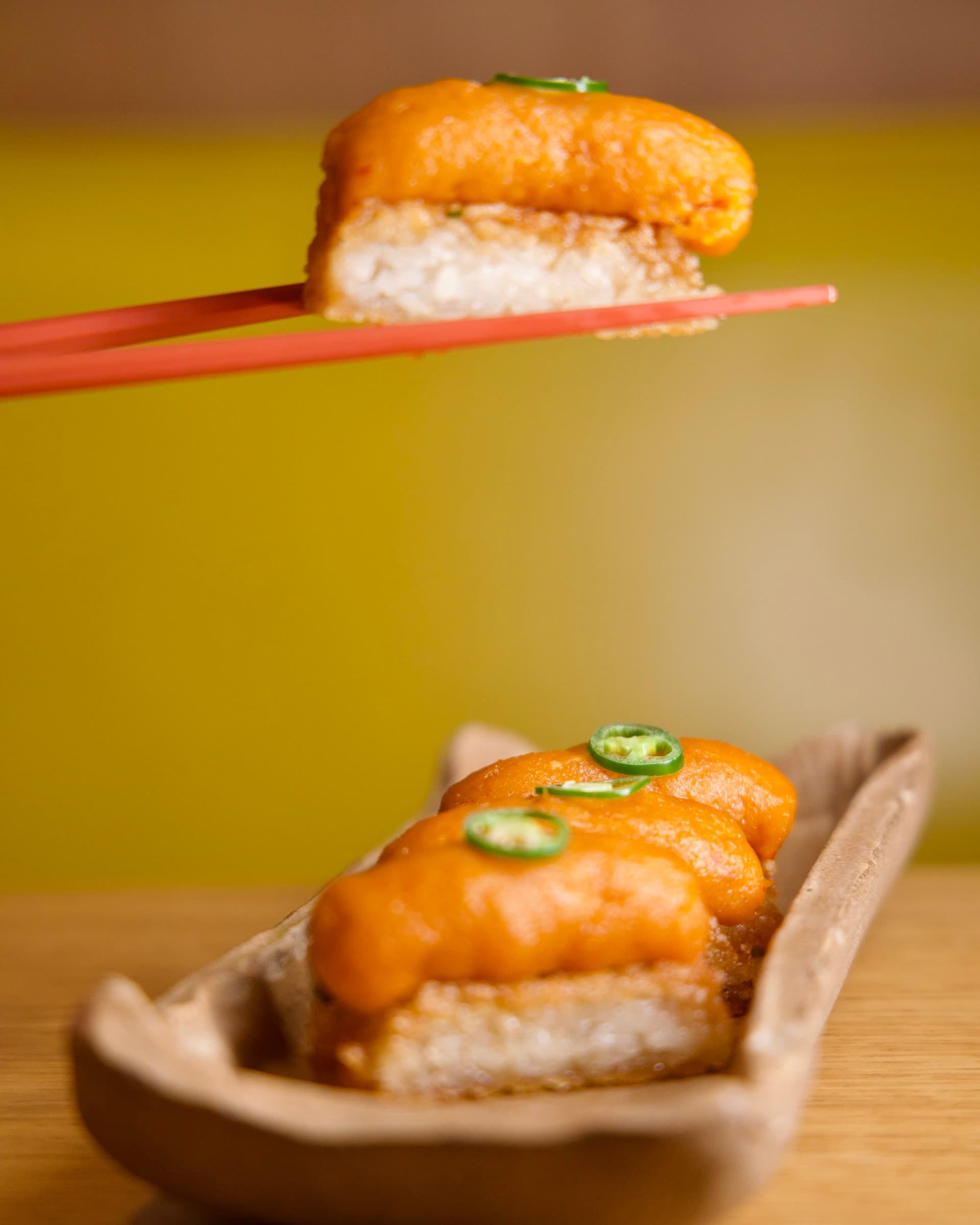 Sushi dish at Makoto in Miami Beach