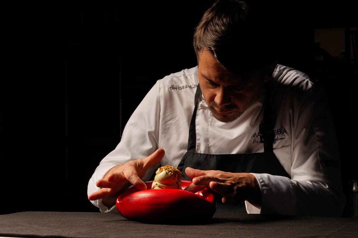 Chef Marco Giugliano at Mano Libera in Miami