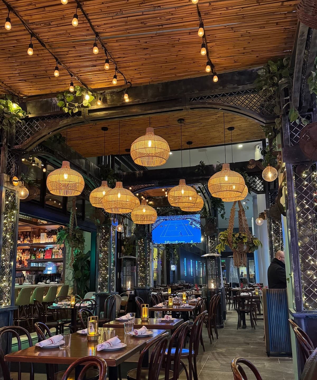 Marabu Restaurant interior design in Miami