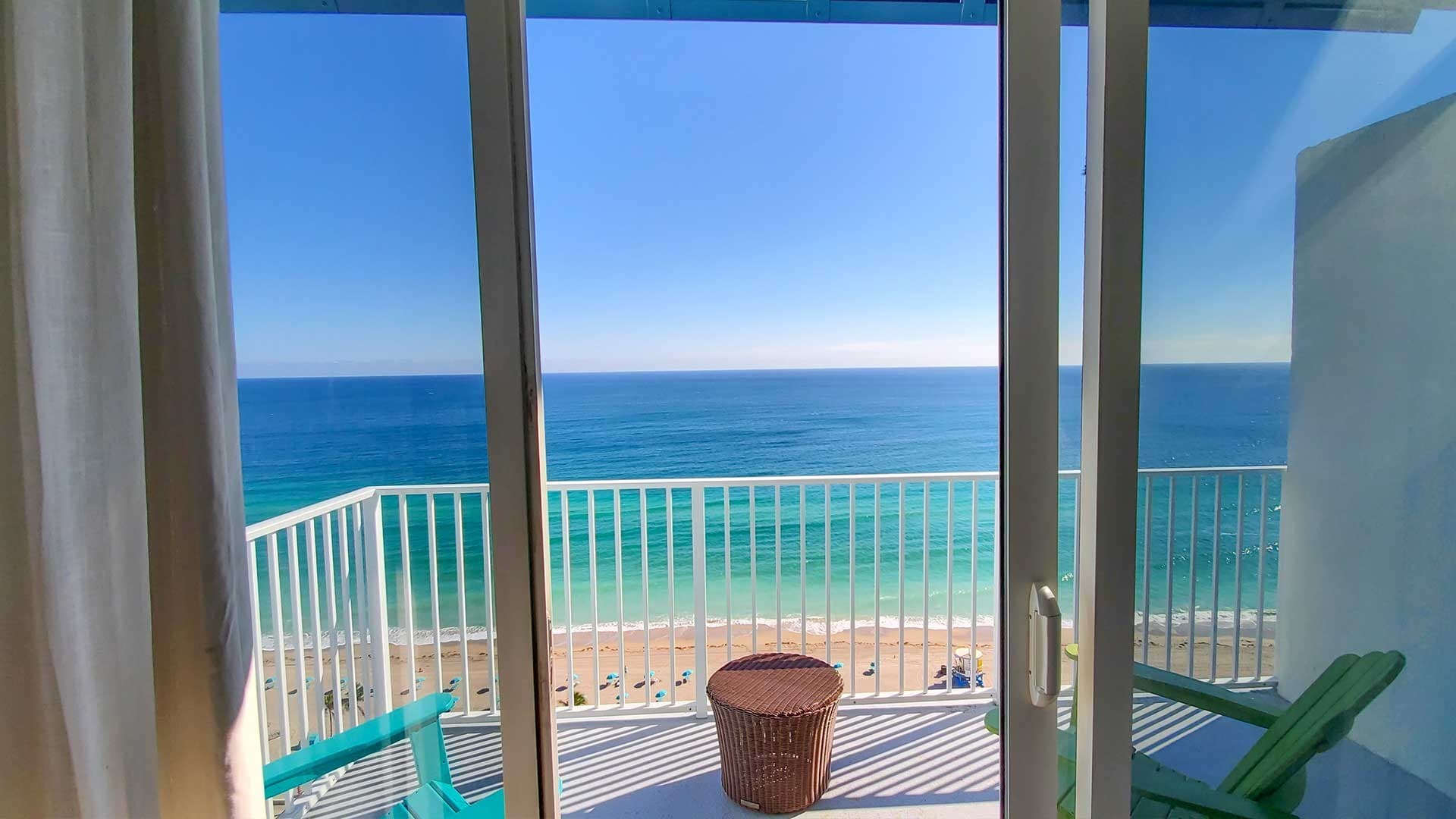 Ocean view from Margaritaville Hollywood Beach Resort