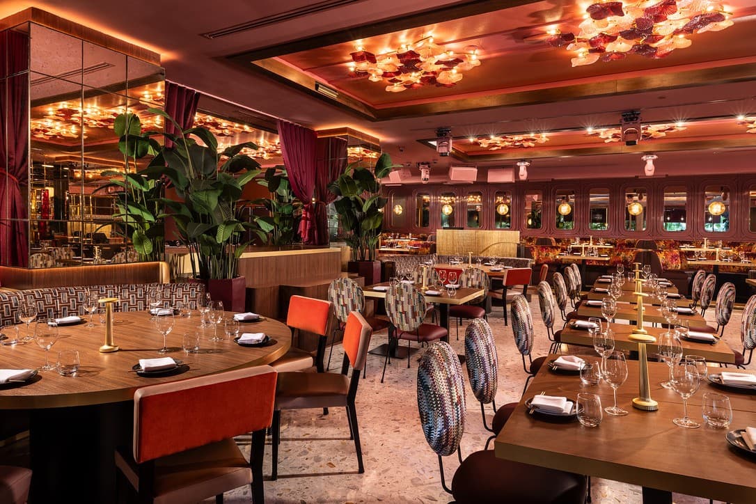 Interior of Marion Miami restaurant in Miami