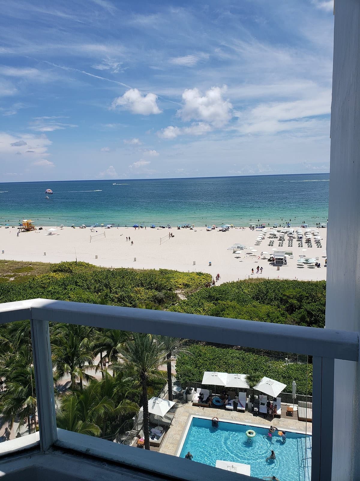 Scenic view from Marriott Stanton South Beach, Miami Beach