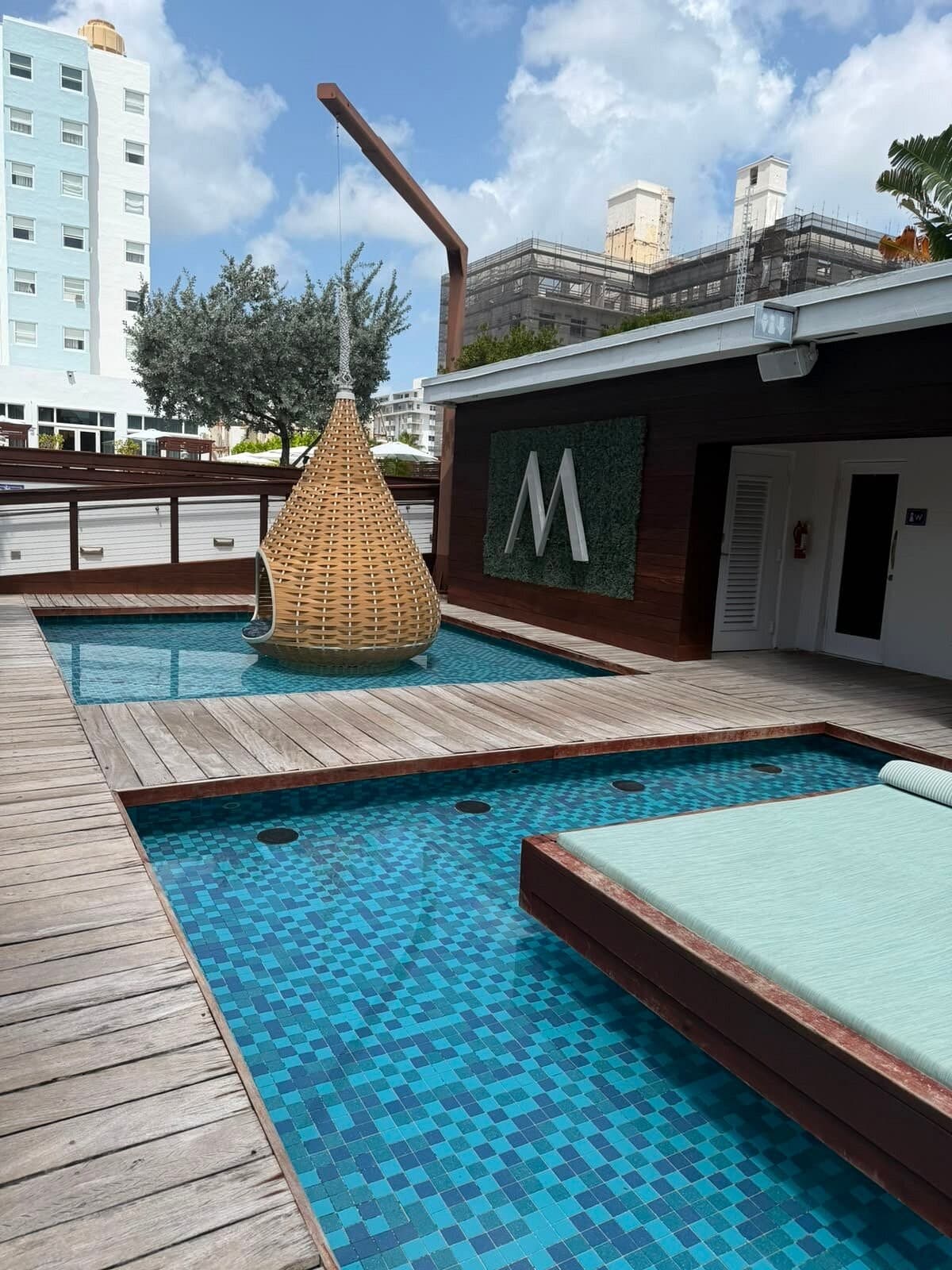 Marseilles Beachfront Hotel pool area in Miami Beach