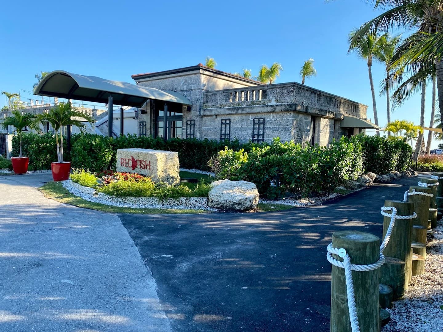 Matheson Hammock Park & Marina entrance in Coral Gables