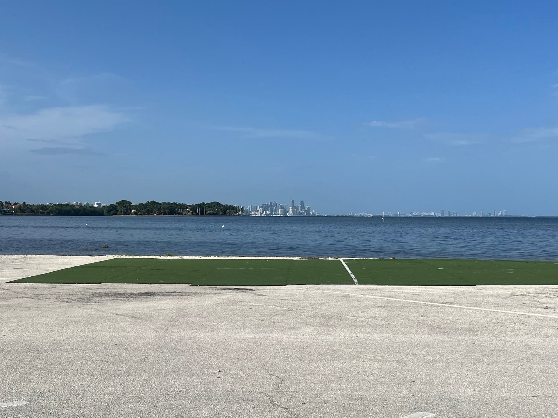 Matheson Hammock Park & Marina view over Biscayne Bay, Coral Gables
