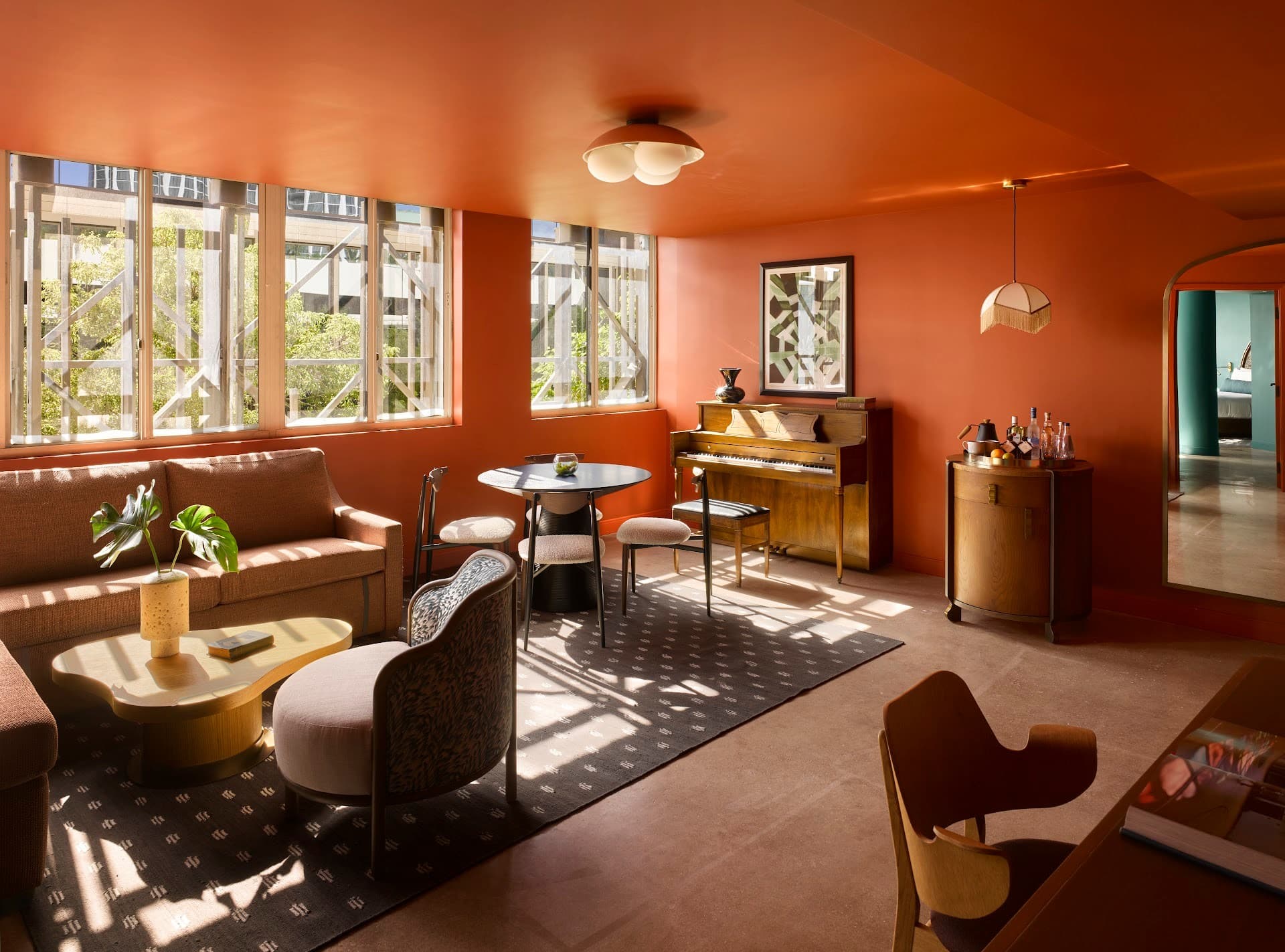 Mayfair House Hotel & Garden lobby in Miami