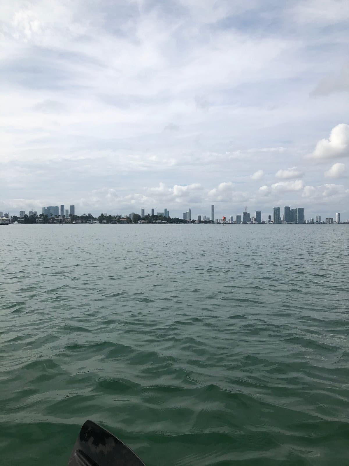 Scenic view from MB Kayak & Paddleboard Rentals at 1300 Collins Ave