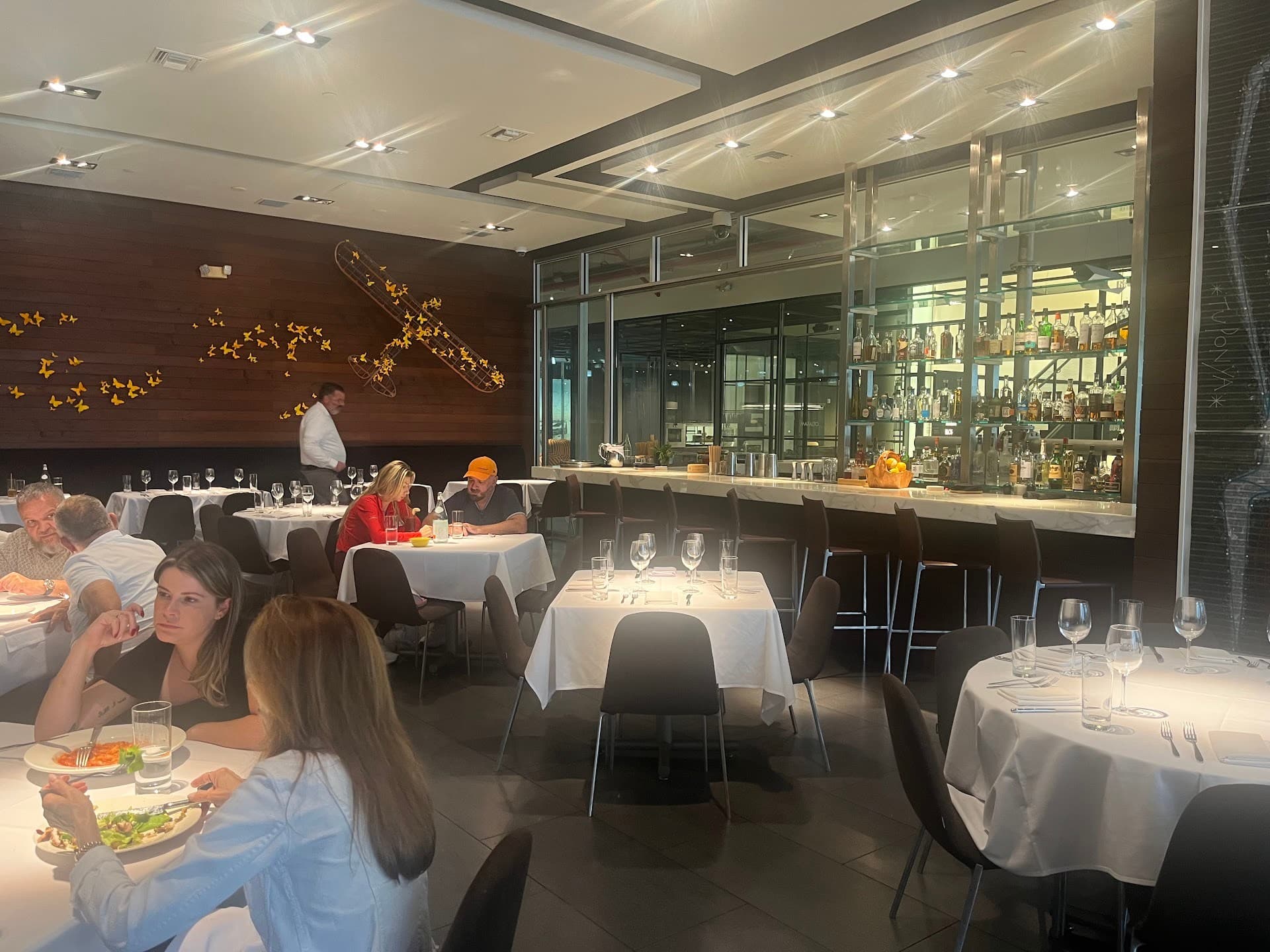 Interior view of MC Kitchen restaurant in Miami