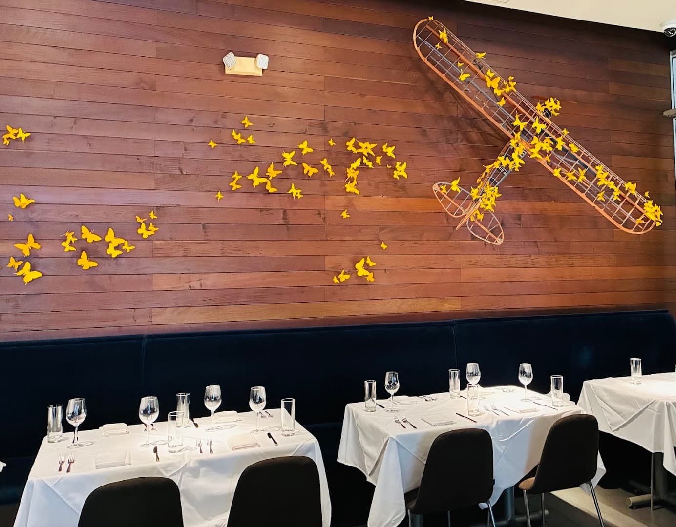 Interior of MC Kitchen restaurant in Miami