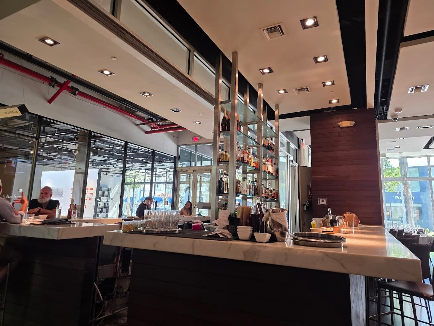 Interior view of MC Kitchen in Miami