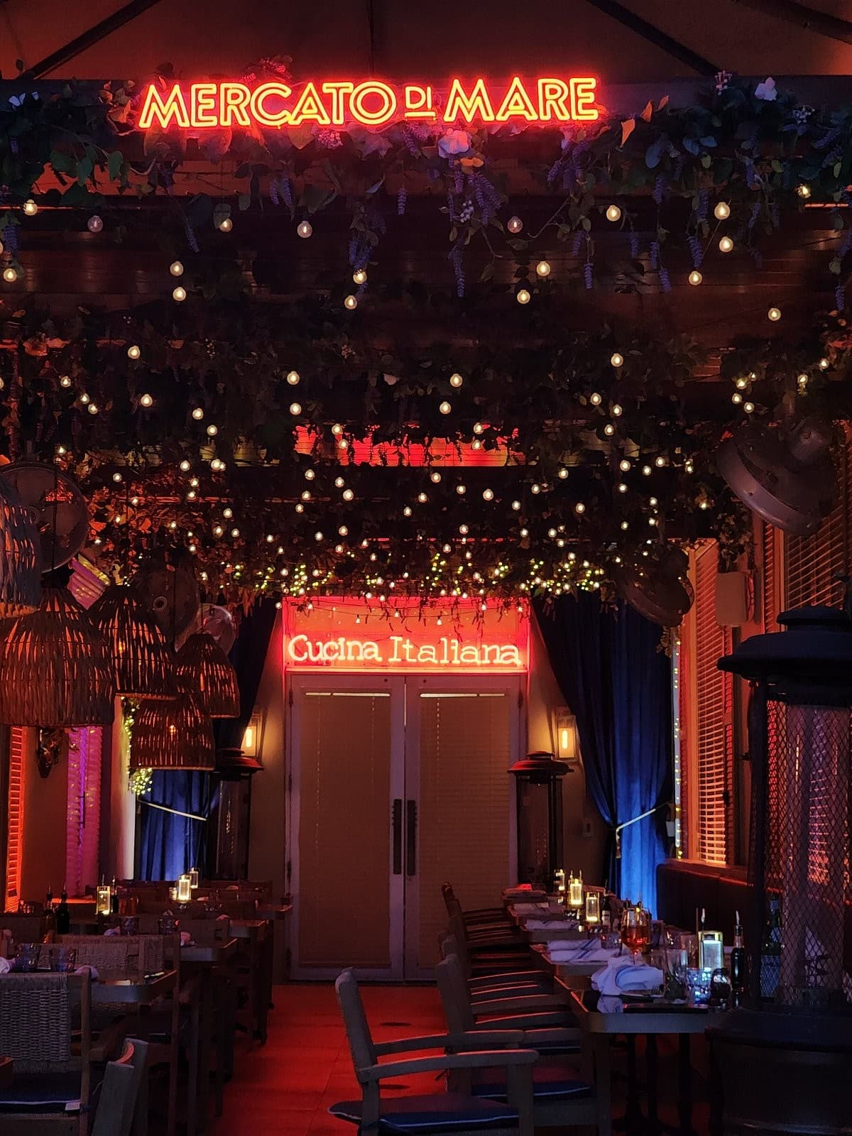 Interior view of Mercato Ocean Drive in Miami Beach