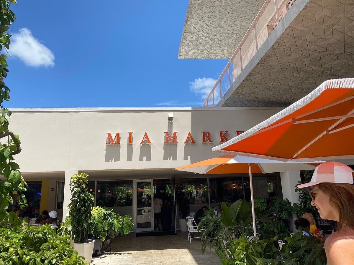 Mia Market Food Hall exterior in Miami