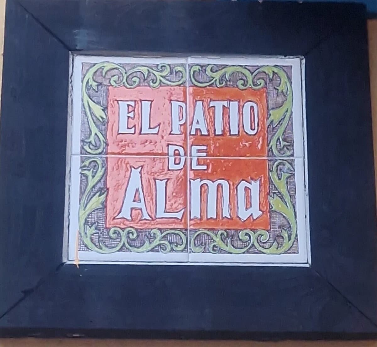 El Patio de Alma sign in Miami Beach