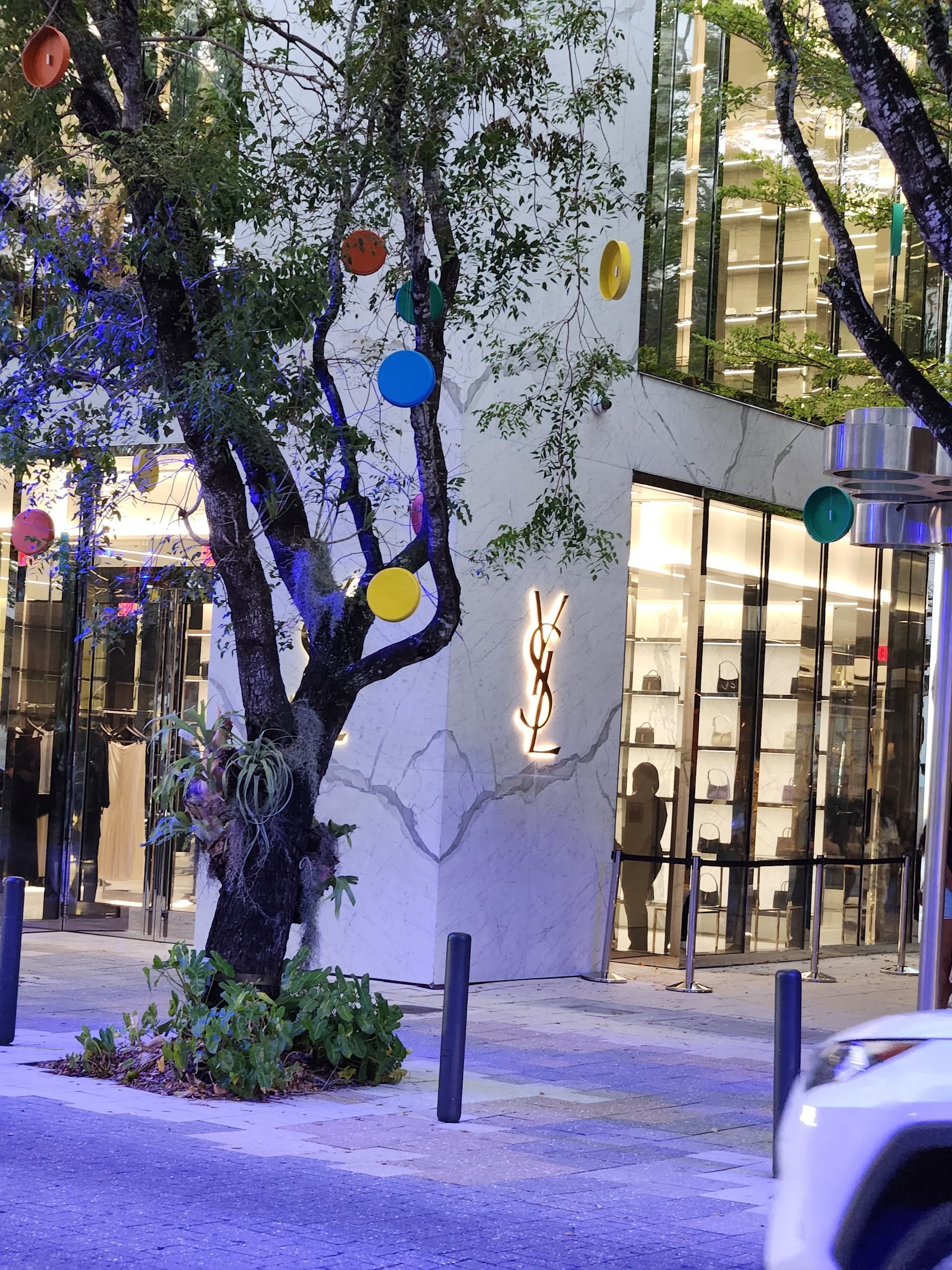 YSL store in Miami Design District, FL
