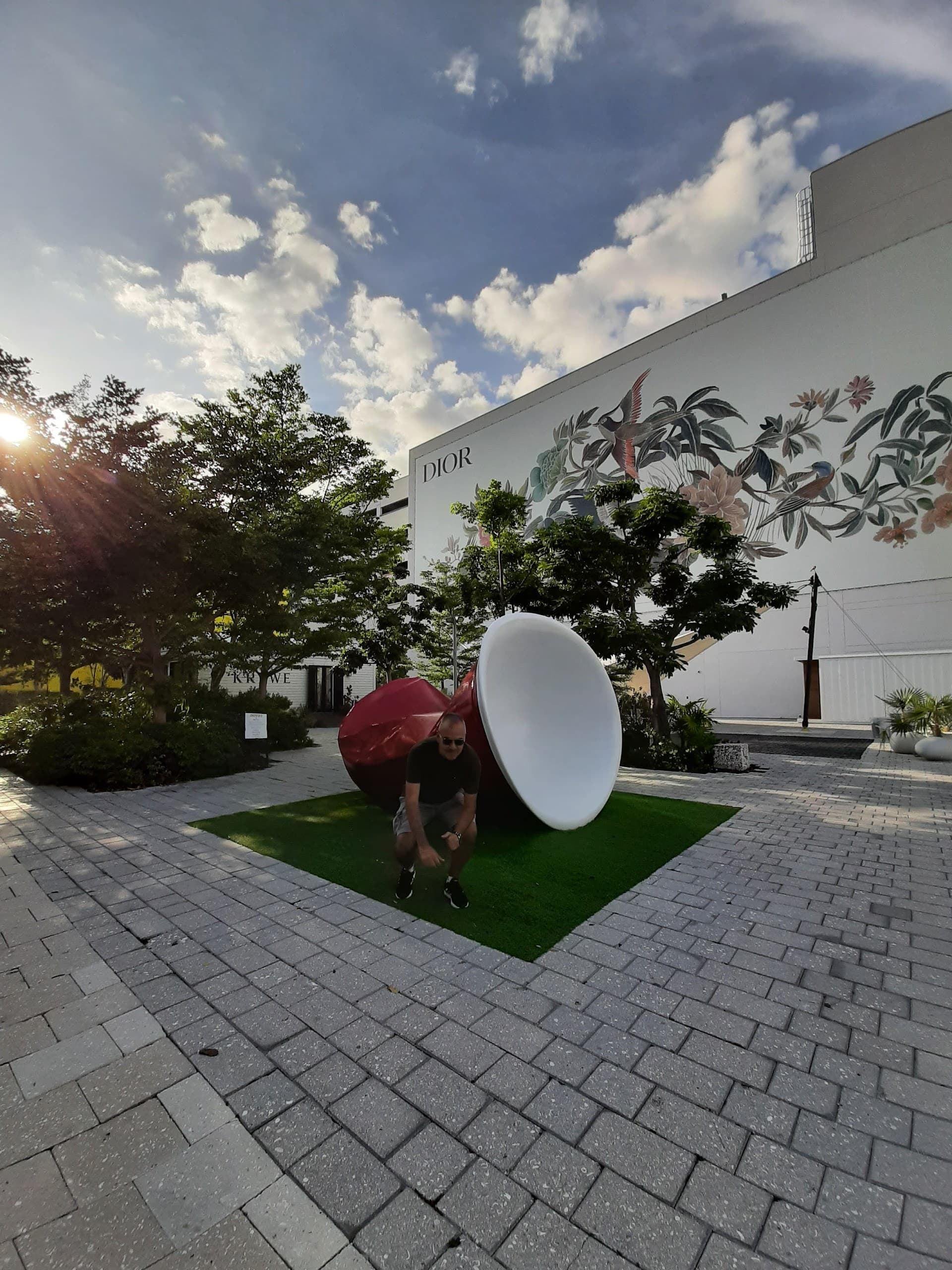 Miami Design District outdoor art sculpture