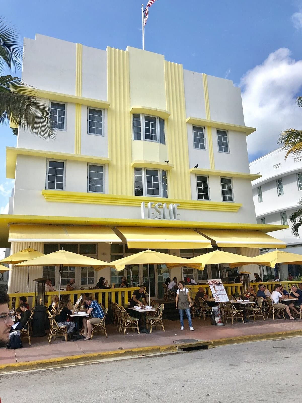 Art Deco building in Miami Beach