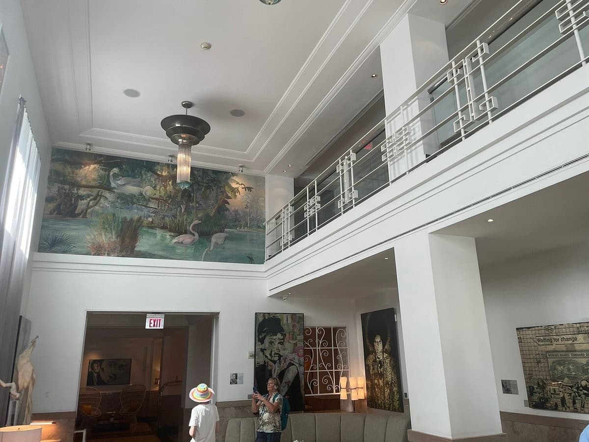Interior of Miami Design Preservation League in Miami Beach