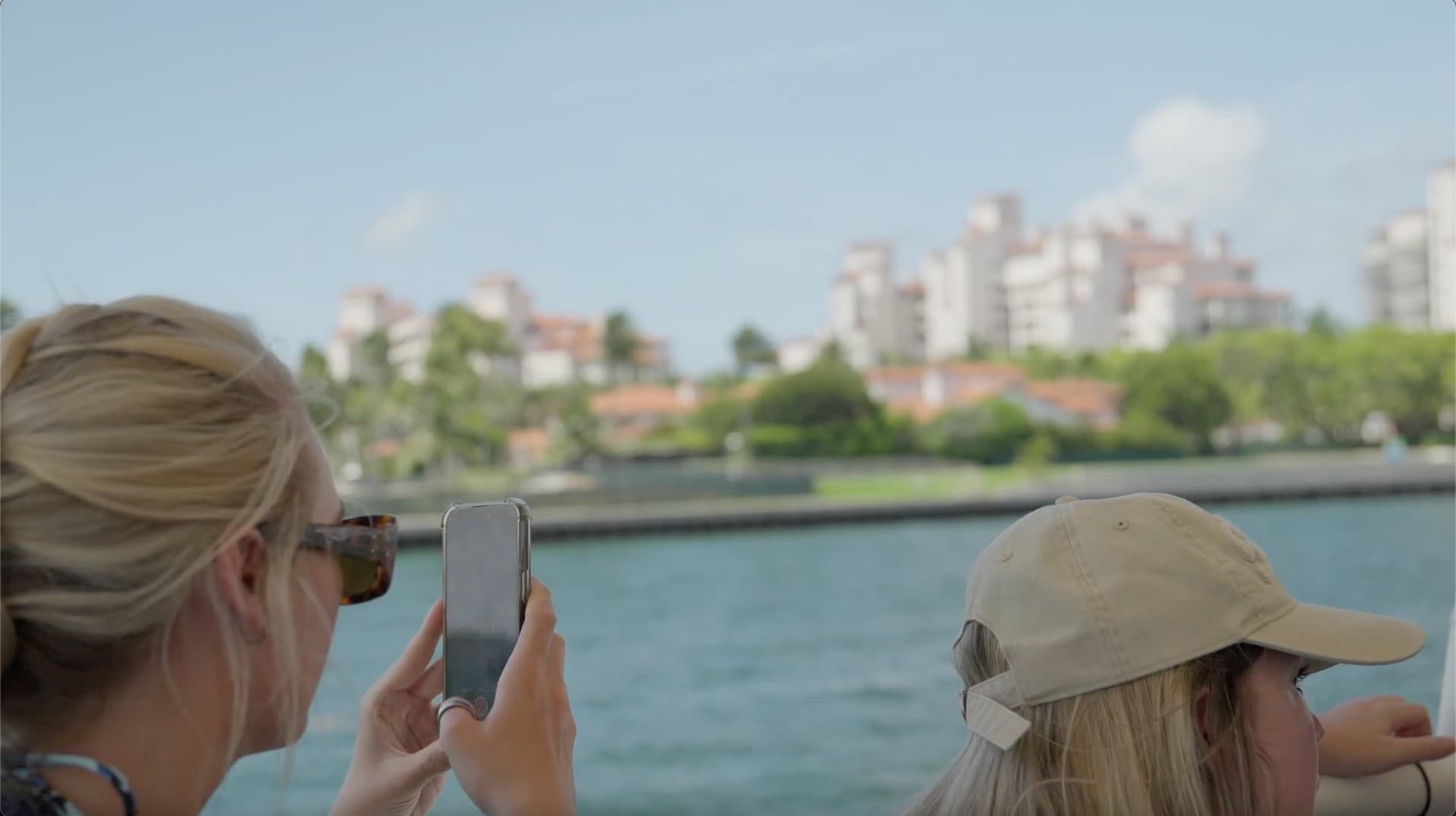 Miami Skyline Cruises scenic view with people