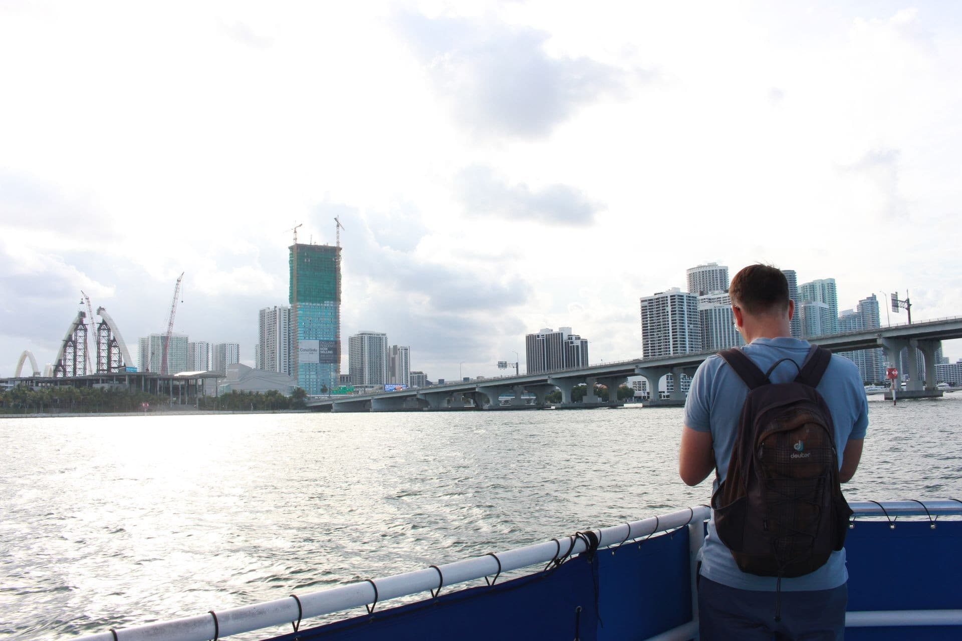 Miami Skyline Cruises view of Miami skyline