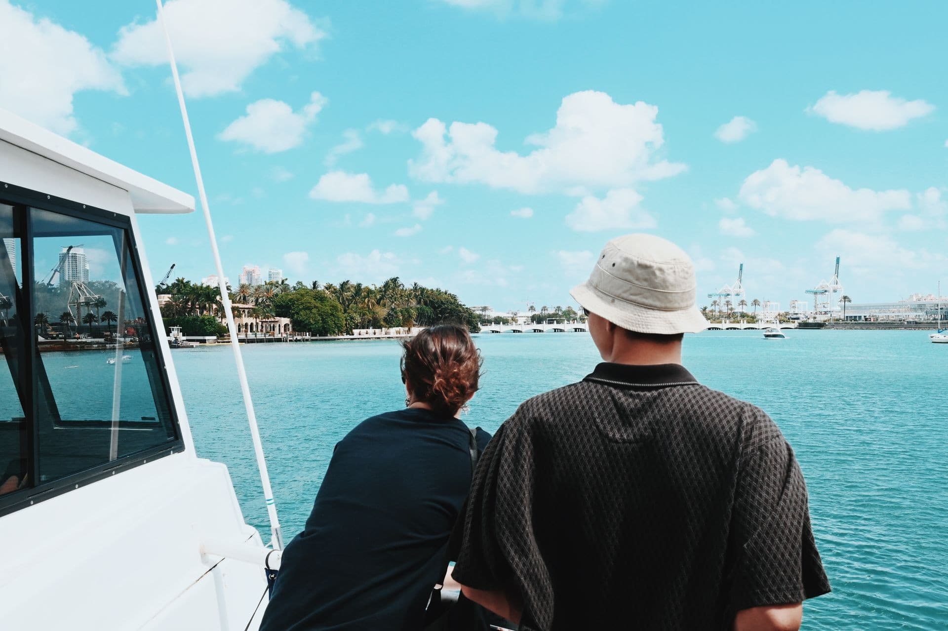 Miami Skyline Cruises scenic view with people